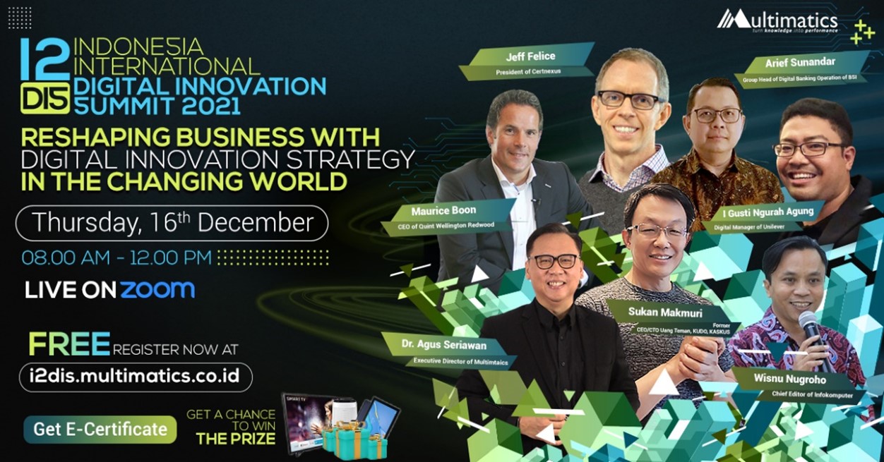 INDONESIA INTERNATIONAL DIGITAL INNOVATION SUMMIT (I2DIS) 2021