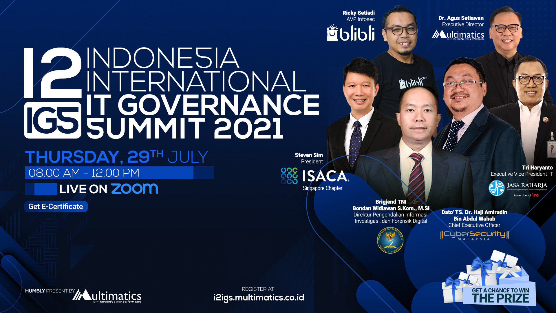 Indonesia International IT Governance Summit (I2IGS) 2021