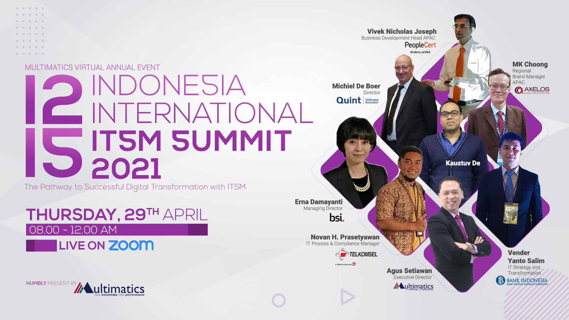 Indonesia International ITSM Summit (I2IS) 2021