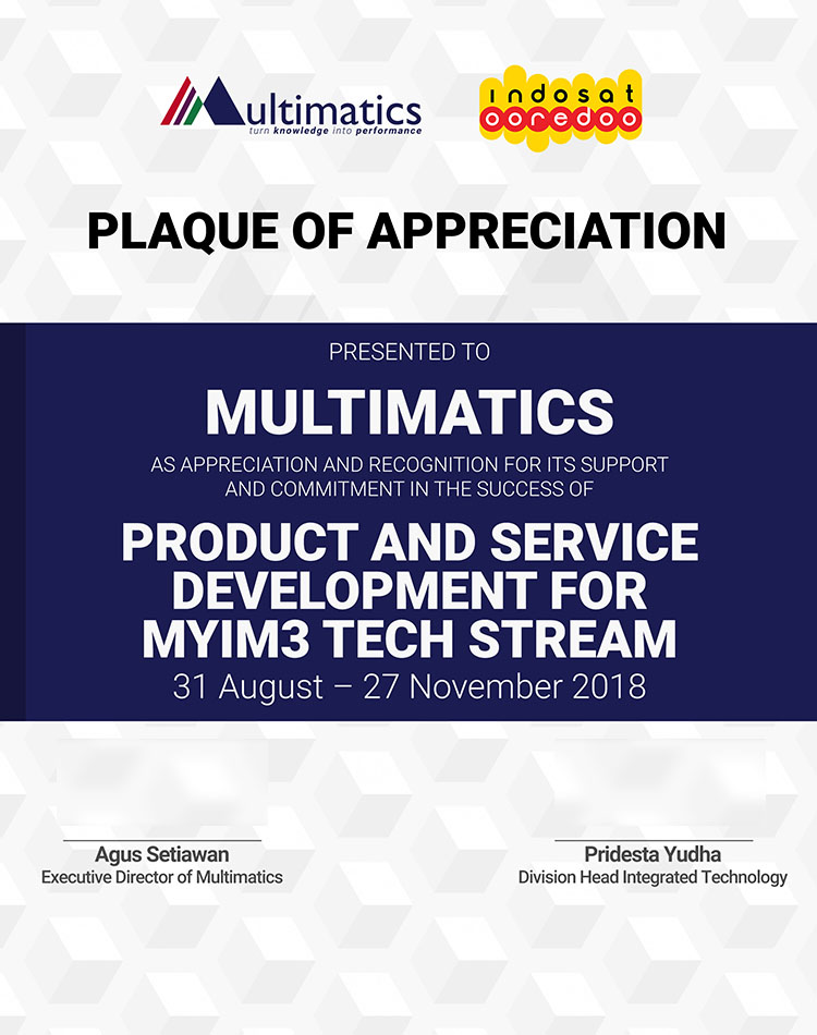 Product and System Development for MyIM3 Tech Stream | Indosat Oredoo
