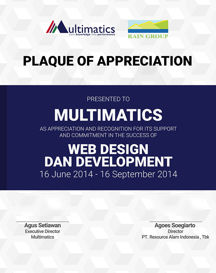 Web Design And Development | PT. Rain Group